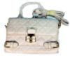 Picture of Women Faux Leather Shoulder Bag  Purses Quilted Crossbody,White