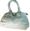 Picture of Soft Shoulder Bag Fashion Womens Handbags  Tote Leather Bag (White)