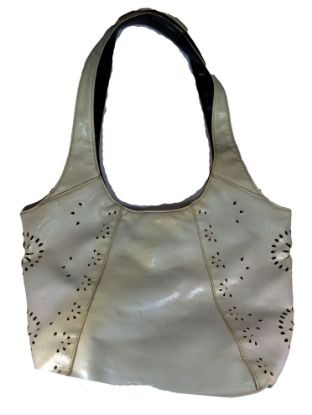 Picture of The White Gara Bag brings sophistication and versatility